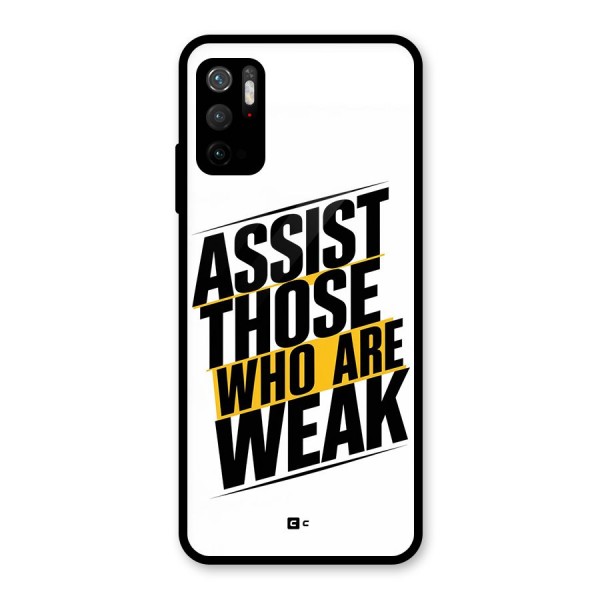 Assist Weak Metal Back Case for Redmi Note 10T 5G