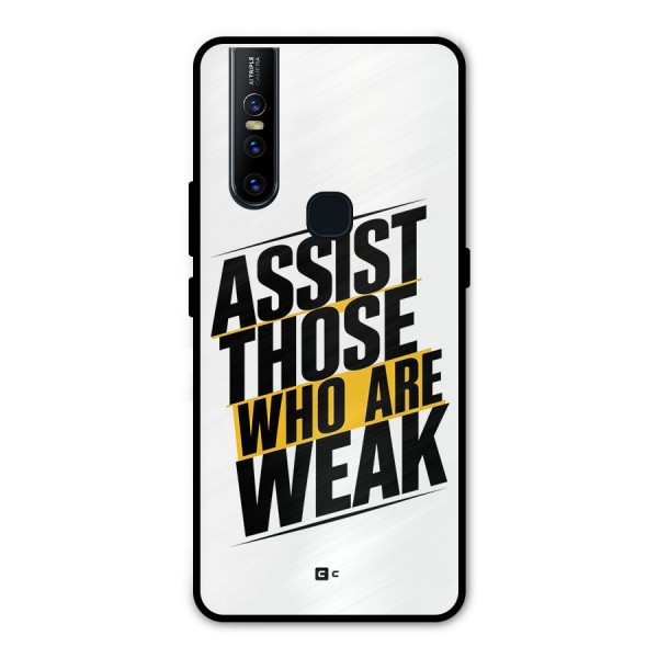 Assist Weak Metal Back Case for Vivo V15