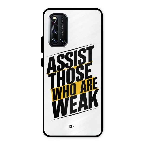 Assist Weak Metal Back Case for Vivo V19