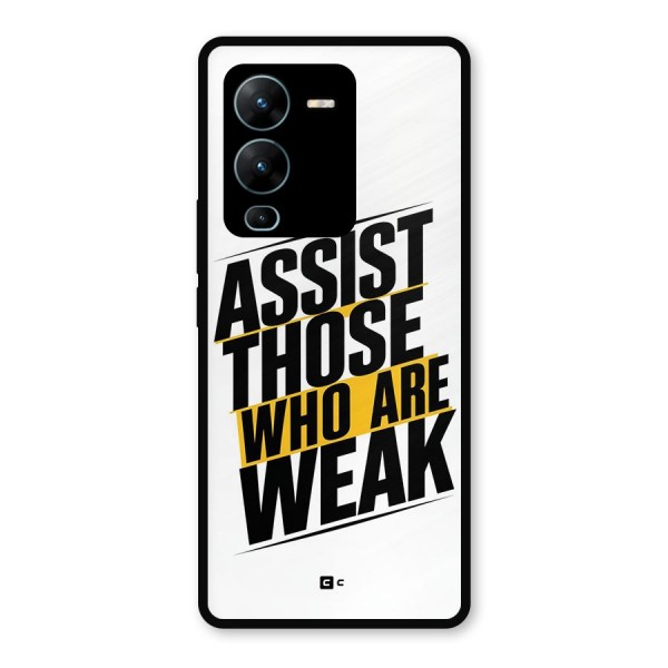 Assist Weak Metal Back Case for Vivo V25 Pro