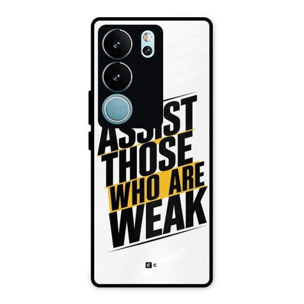 Assist Weak Metal Back Case for Vivo V29 Pro