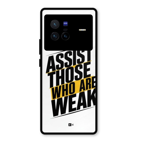 Assist Weak Metal Back Case for Vivo X80