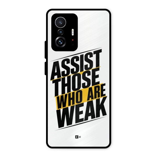 Assist Weak Metal Back Case for Xiaomi 11T Pro