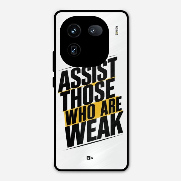 Assist Weak Metal Back Case for iQOO 12