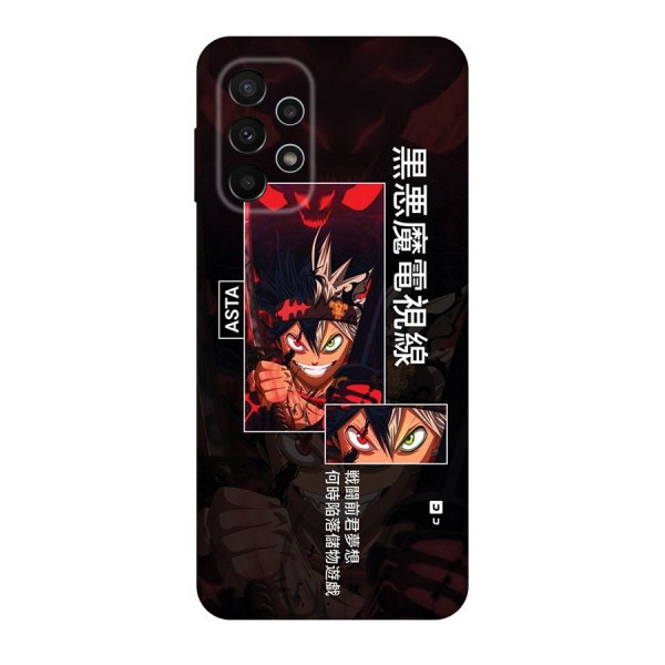 Asta Black Clover Back Case for Galaxy A23