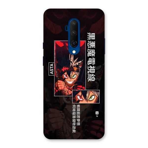 Asta Black Clover Back Case for OnePlus 7T Pro