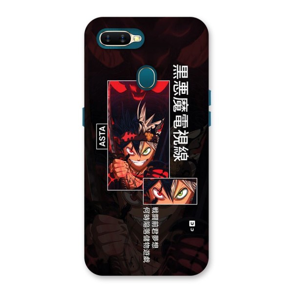 Asta Black Clover Back Case for Oppo A11k