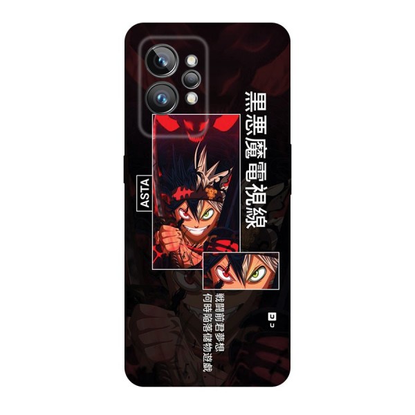 Asta Black Clover Back Case for Realme GT2 Pro