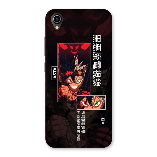 Asta Black Clover Back Case for Vivo Y91i