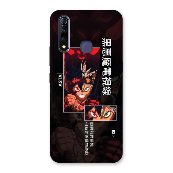 Asta Black Clover Back Case for Vivo Z1 Pro