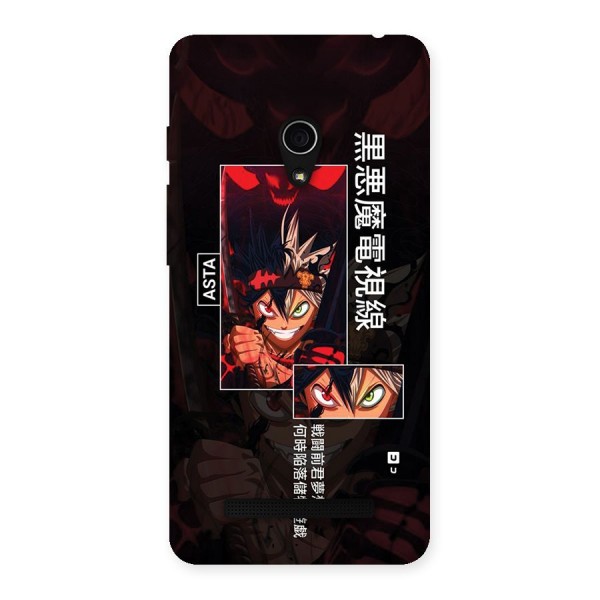 Asta Black Clover Back Case for Zenfone 5