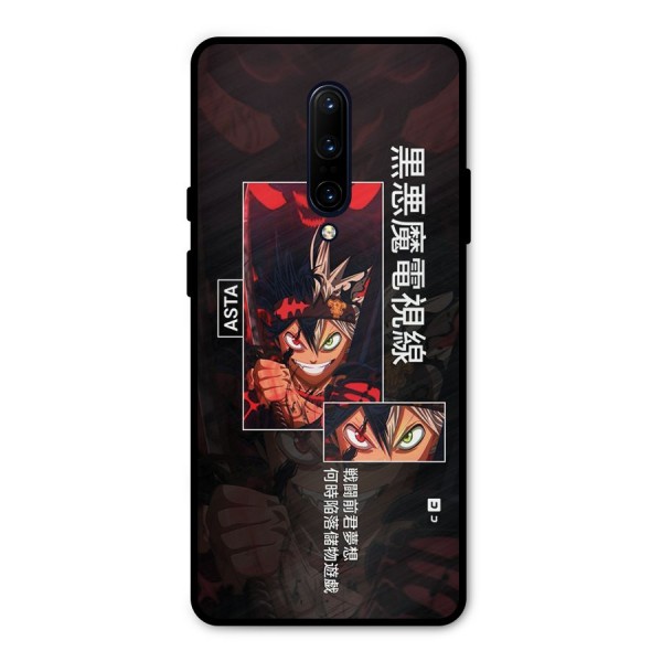 Asta Black Clover Metal Back Case for OnePlus 7 Pro