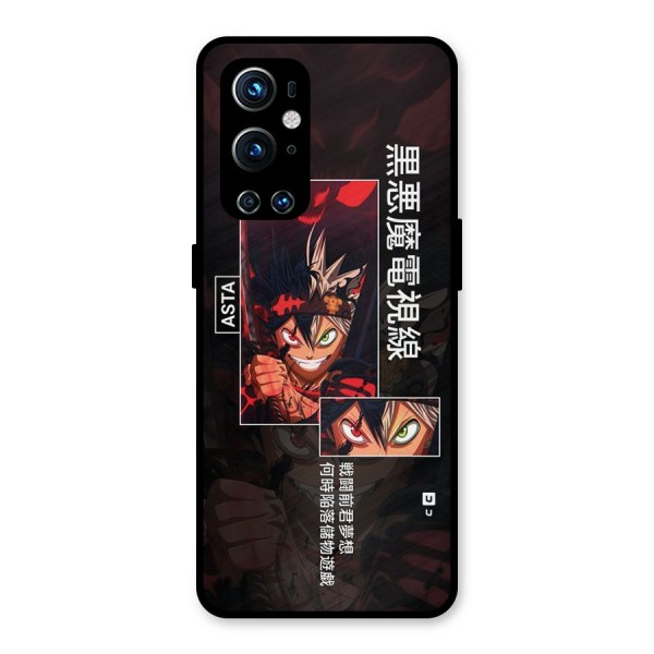 Asta Black Clover Metal Back Case for OnePlus 9 Pro