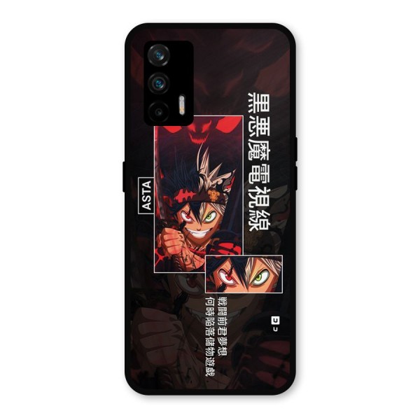 Asta Black Clover Metal Back Case for Realme GT 5G