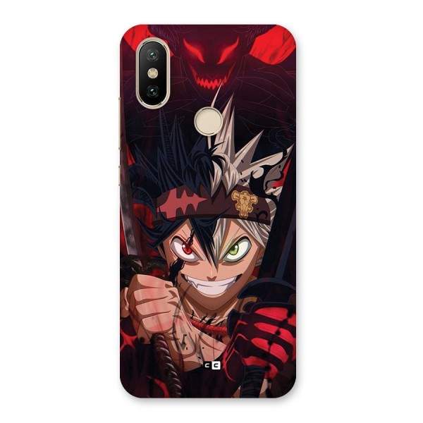 Asta Ready For Battle Back Case for Mi A2