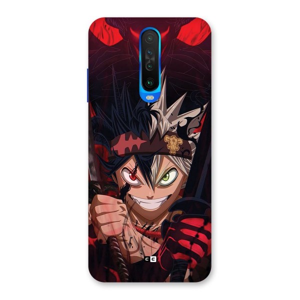 Asta Ready For Battle Back Case for Poco X2