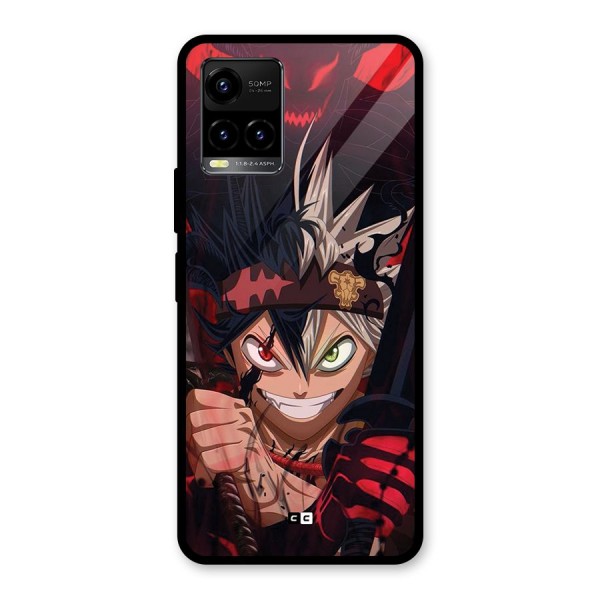 Asta Ready For Battle Glass Back Case for Vivo Y21T