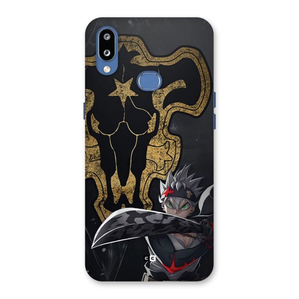 Asta With Black Bulls Back Case for Galaxy M01s