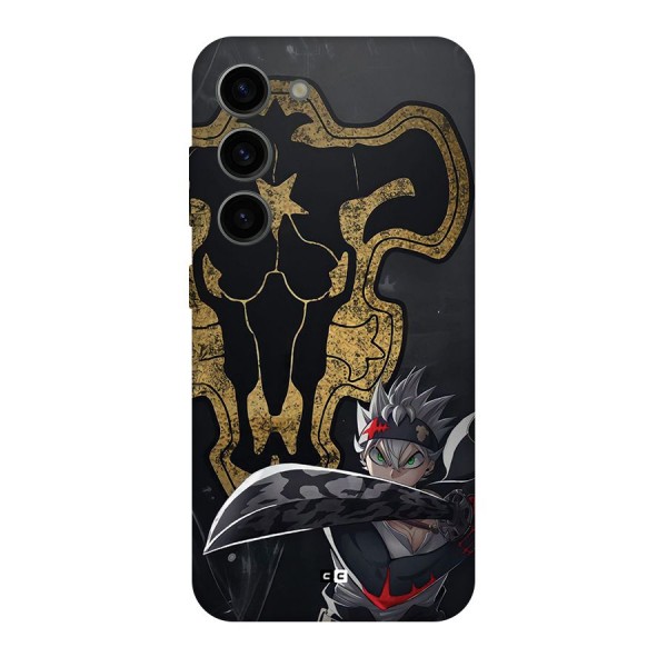 Asta With Black Bulls Back Case for Galaxy S23