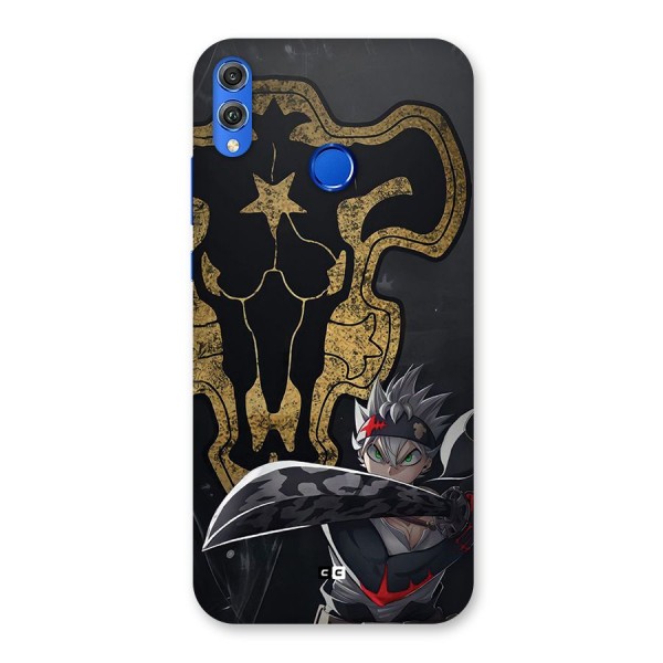 Asta With Black Bulls Back Case for Honor 8X