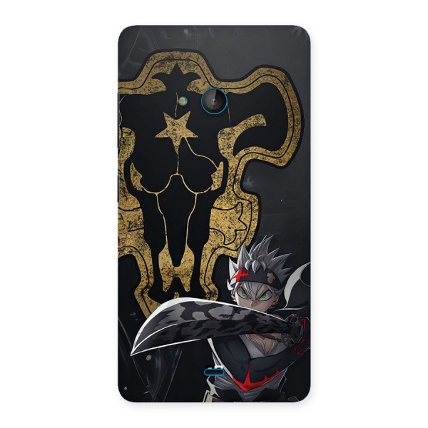 Asta With Black Bulls Back Case for Lumia 540