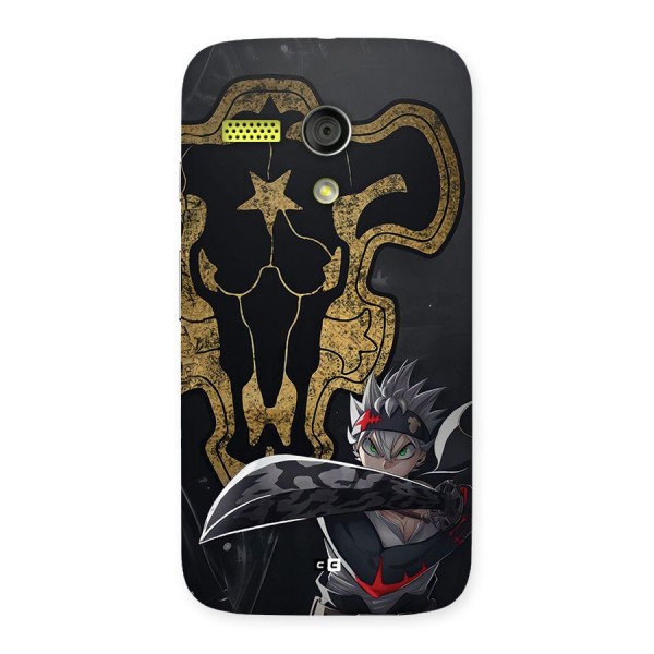 Asta With Black Bulls Back Case for Moto G