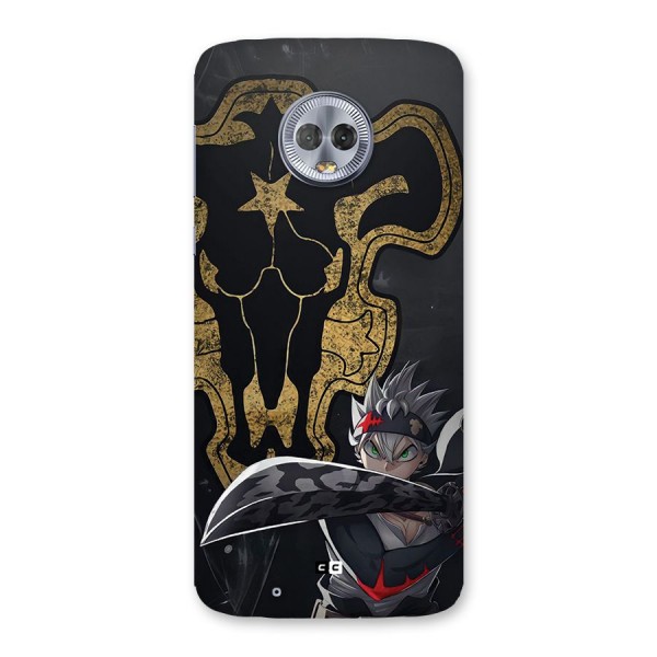 Asta With Black Bulls Back Case for Moto G6