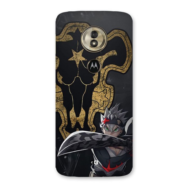 Asta With Black Bulls Back Case for Moto G6 Play