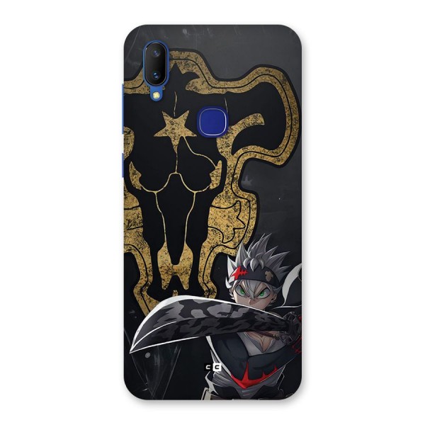 Asta With Black Bulls Back Case for Vivo V11