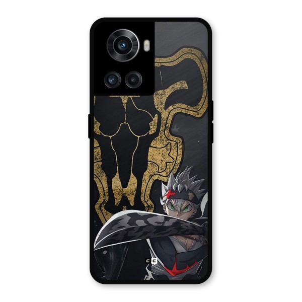 Asta With Black Bulls Metal Back Case for OnePlus 10R