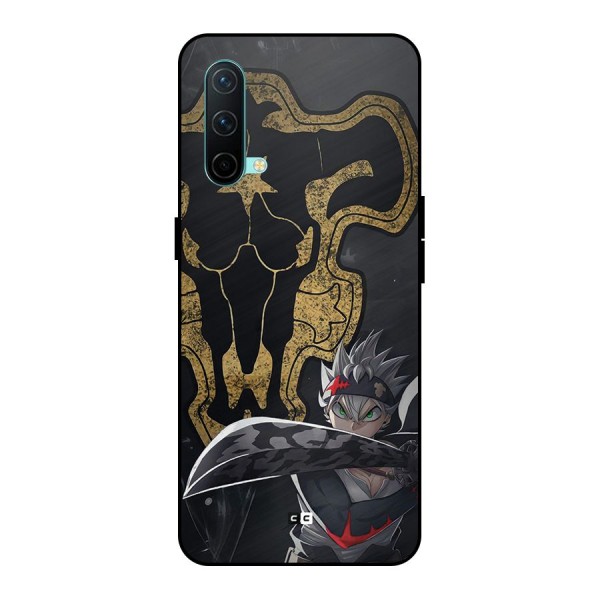 Asta With Black Bulls Metal Back Case for OnePlus Nord CE 5G