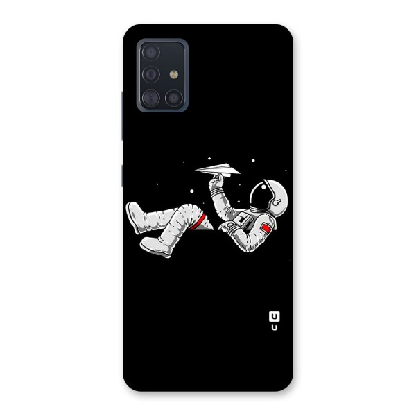 Astronaut Aeroplane Back Case for Galaxy A51