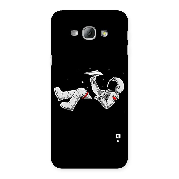 Astronaut Aeroplane Back Case for Galaxy A8