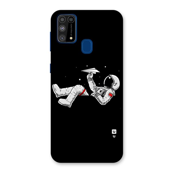 Astronaut Aeroplane Back Case for Galaxy F41