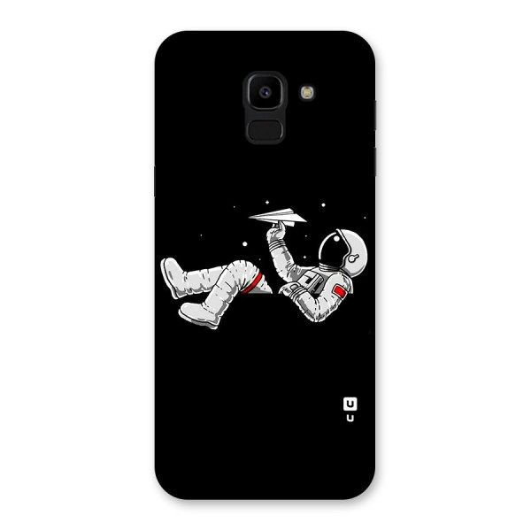 Astronaut Aeroplane Back Case for Galaxy J6