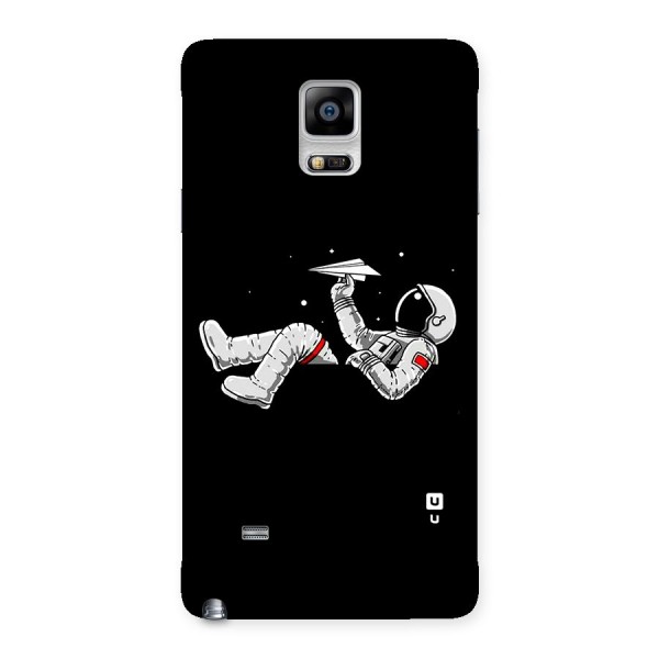 Astronaut Aeroplane Back Case for Galaxy Note 4