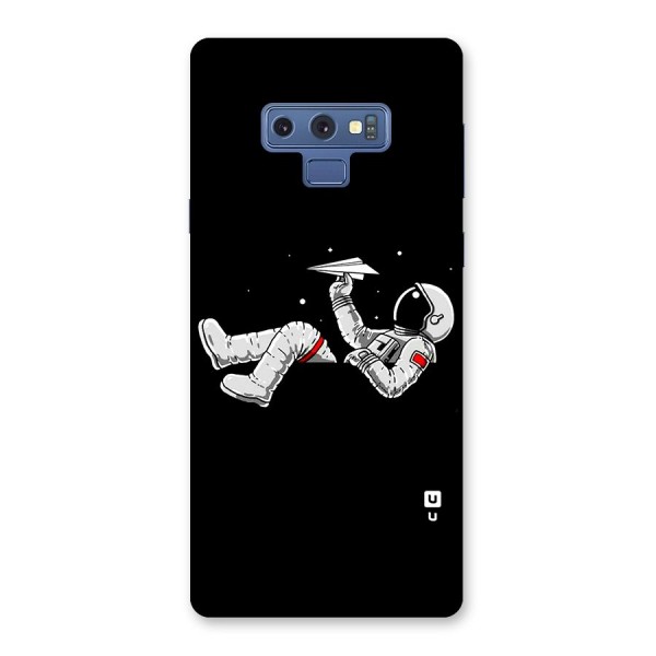 Astronaut Aeroplane Back Case for Galaxy Note 9