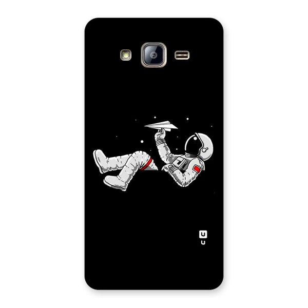 Astronaut Aeroplane Back Case for Galaxy On5