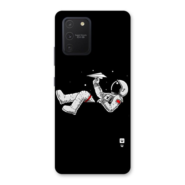 Astronaut Aeroplane Back Case for Galaxy S10 Lite