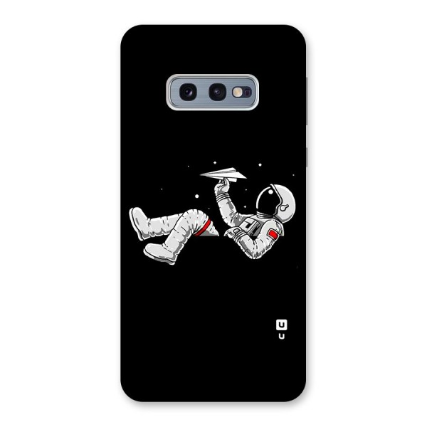 Astronaut Aeroplane Back Case for Galaxy S10e