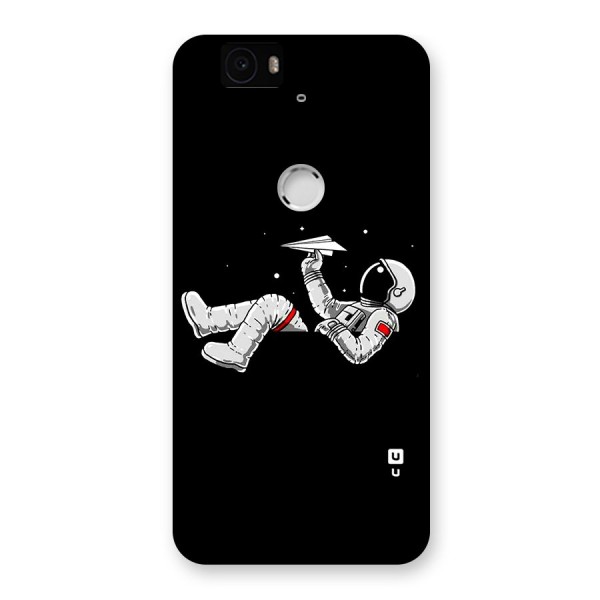 Astronaut Aeroplane Back Case for Google Nexus-6P