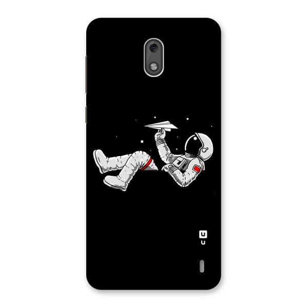 Astronaut Aeroplane Back Case for Nokia 2