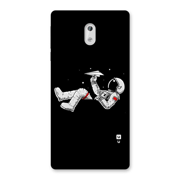 Astronaut Aeroplane Back Case for Nokia 3