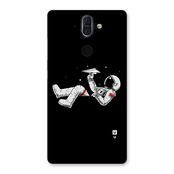 Astronaut Aeroplane Back Case for Nokia 8 Sirocco