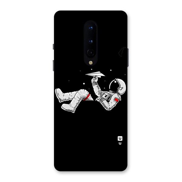 Astronaut Aeroplane Back Case for OnePlus 8