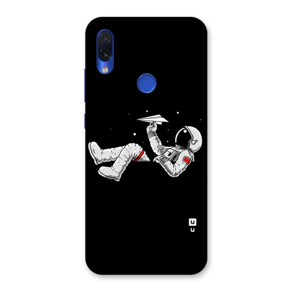 Astronaut Aeroplane Back Case for Redmi Note 7