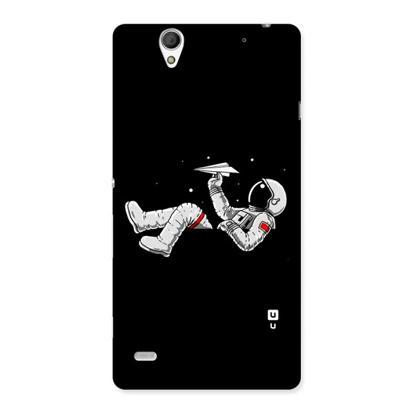 Astronaut Aeroplane Back Case for Sony Xperia C4