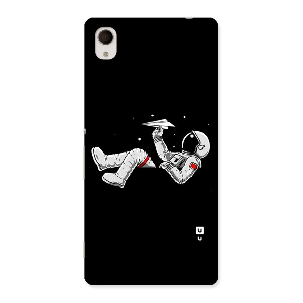 Astronaut Aeroplane Back Case for Sony Xperia M4