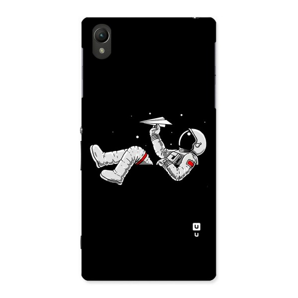 Astronaut Aeroplane Back Case for Sony Xperia Z1