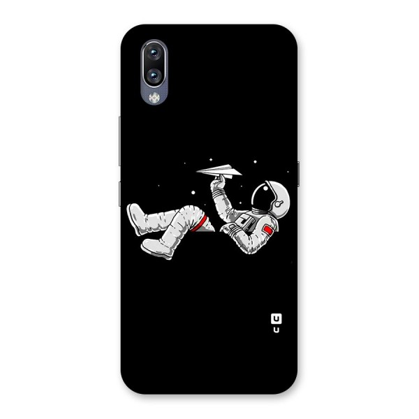 Astronaut Aeroplane Back Case for Vivo NEX